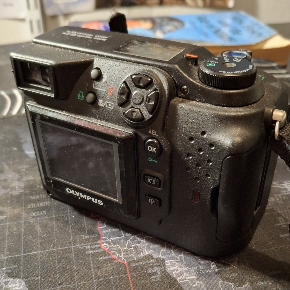 Olympus Black Digital Camera